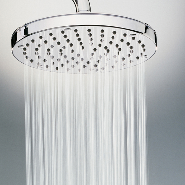 Bossini Oki Верхний душ 20см., настенный, с поворотной рукояткой 28.1см., цвет: хром