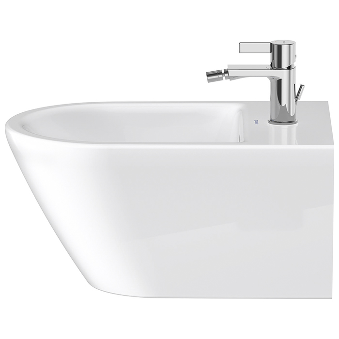 Duravit D-Neo Биде подвесное 37x54см., с переливом, 1 отв., цвет: белый