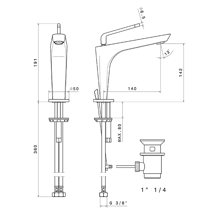 Newform O'Rama Смеситель для раковины, 1 отв., с донным клапаном, цвет: gold satin