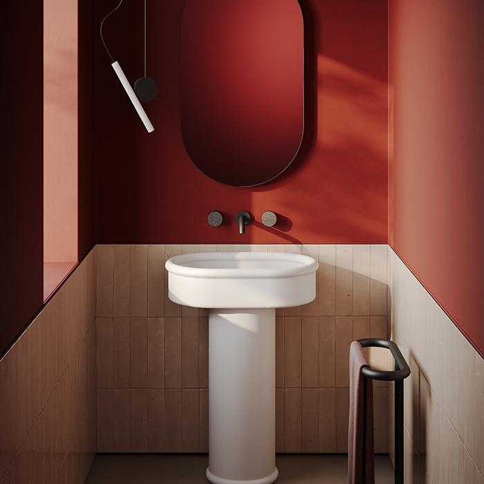 Artceram Brera Раковина накладная 60x45х15см., без отв., цвет: белый глянцевый