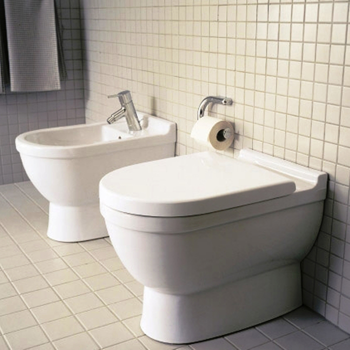 Duravit Starck 3 Унитаз 56х36см., напольный, приставной, с креплением, цвет: белый