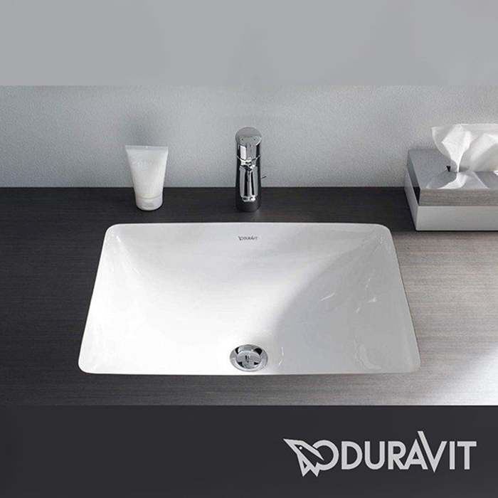 Duravit Starck 3 Раковина 49х36.5см., встраиваемая снизу, без отв., цвет: белый