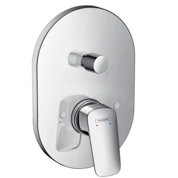 Hansgrohe Logis смеситель для ванны, внешняя часть, цвет: хром