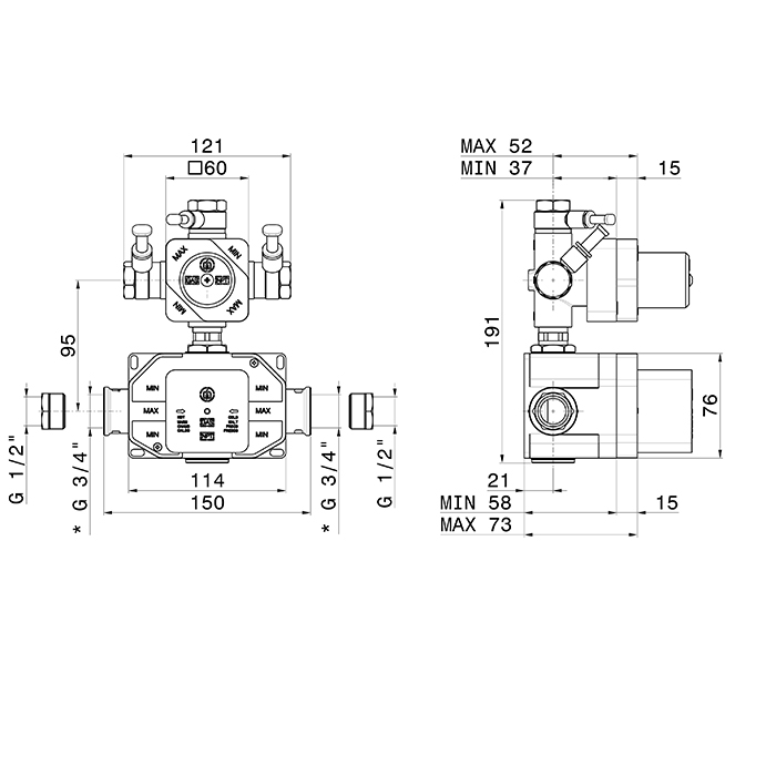 Newform Shower Внутренняя часть для 495e