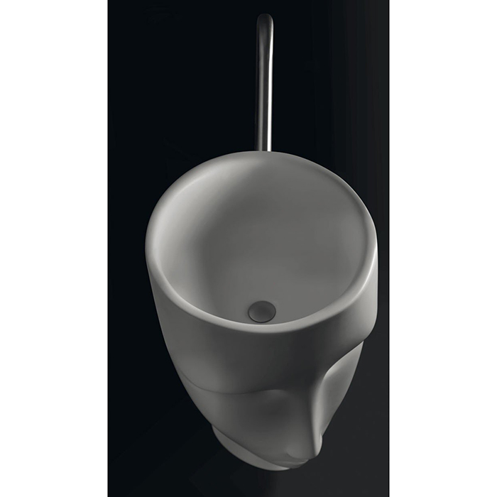 Kerasan Artwork Раковина 45х51х h94.5см., свободностоящая "MOLOCO", с отверстием для слива в пол, цвет: белый матовый