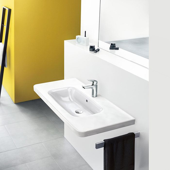 Hansgrohe Logis Смеситель для раковины, 1 отв., без донного клапана, цвет: хром