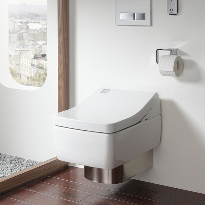 TOTO SG Унитаз подвесной 39x58.2x33см, безободковый, CeFiONtect, Tornado Flush цвет: белый 