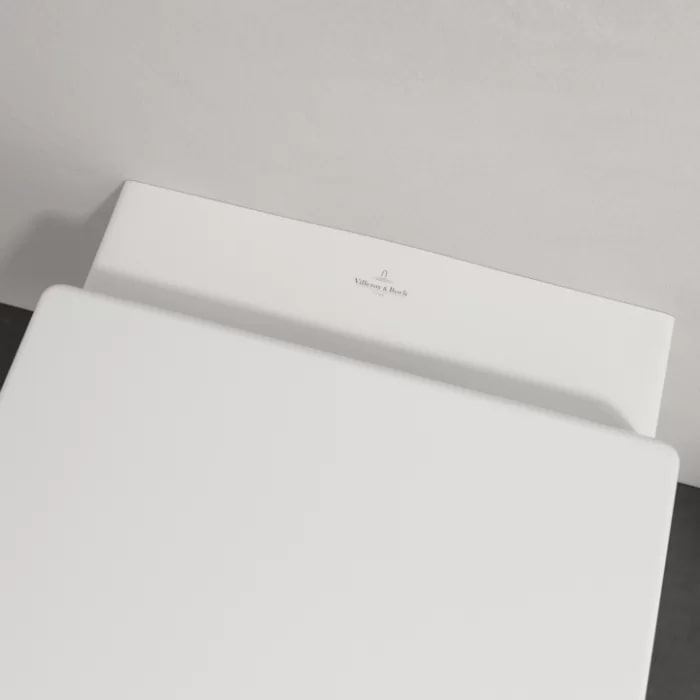 Villeroy&Boch Architectura Унитаз 37х53х33см., подвесной, безободковый, в комплекте сиденье c микролифтом, цвет: альпийский белый