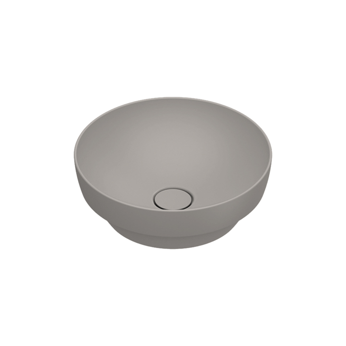 Catalano Sfera Раковина 40см h14 встраиваемая, без отв., цвет: Tortora Satinato