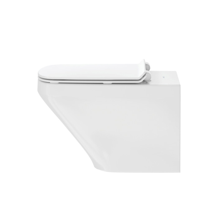Duravit DuraStyle Сиденье для унитаза, петли: нерж. сталь, с микролифтом, цвет: белый