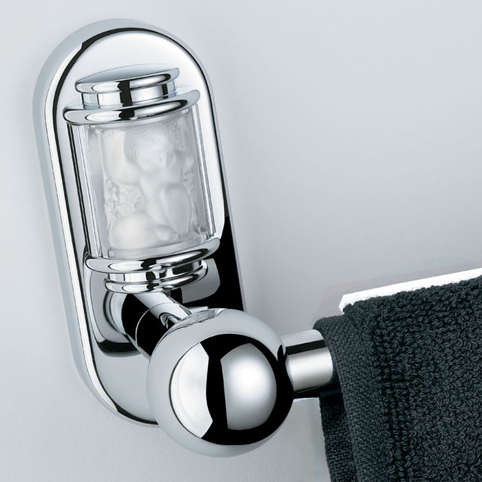  THG Ange Полотенцедержатель 45см., подвесной, цвет: хром