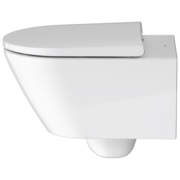 Duravit D-Neo Унитаз подвесной 37х54 см, безободковый, HygieneGlaze, цвет: белый