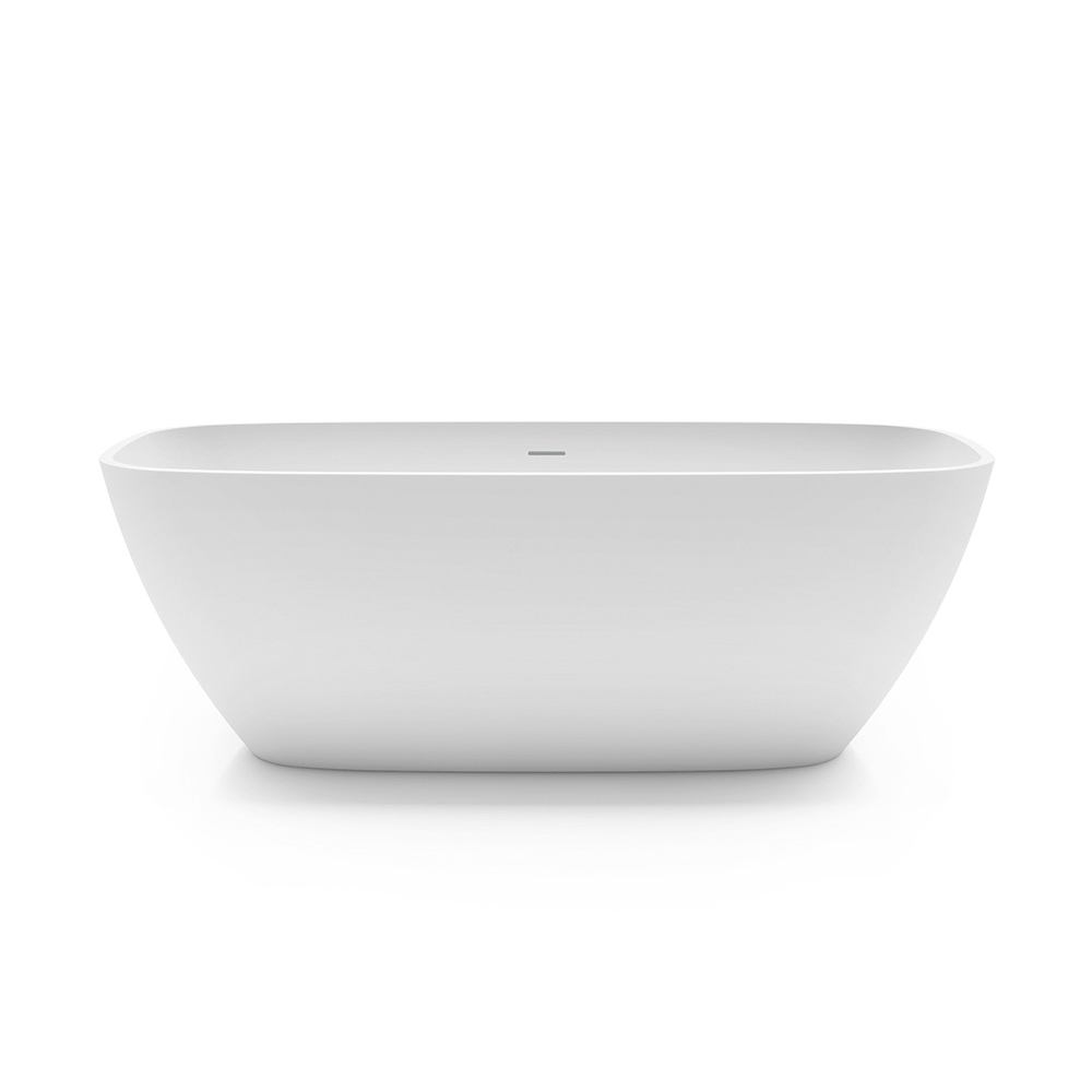 Gruppo Treesse Brio Ванна отдельностоящая 170х72х56 см из искусственного камня, цвет: белый матовый
