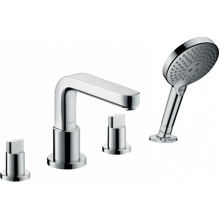 Hansgrohe Metris S Смеситель на край ванны, на 4 отв., цвет: хром