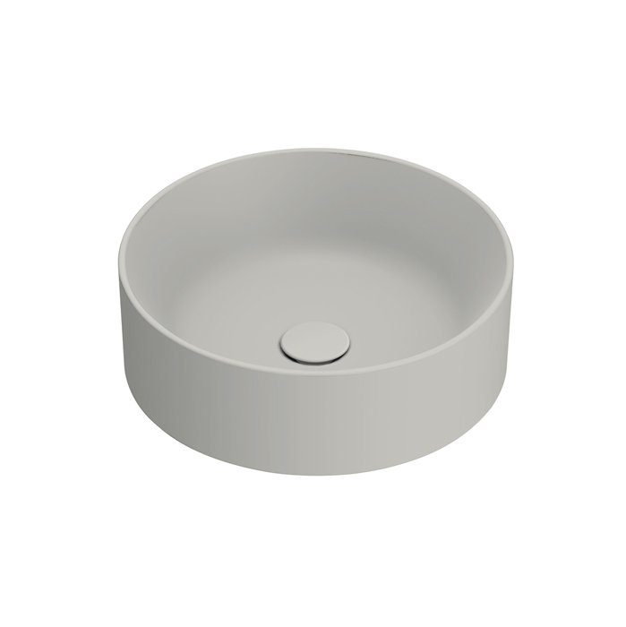 Catalano Zero Раковина 40см, на столешницу, без отв., цвет: Cemento Satinato