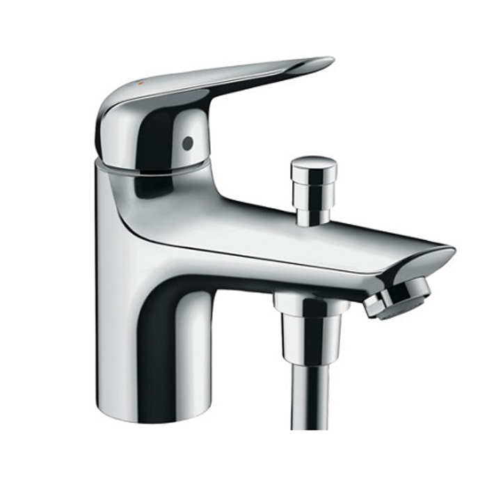 Hansgrohe Novus Однорычажный смеситель для ванны Monotrou с переключателем, хром