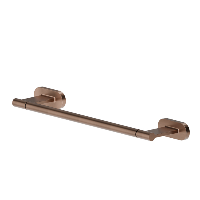 Newform Accessori tondi Полотенцедержатель 30см, цвет: PVD brushed copper bronze