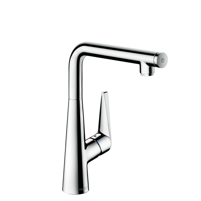 Hansgrohe Talis Select S, Смеситель для кухни, с поворотным изливом, Цвет: сталь