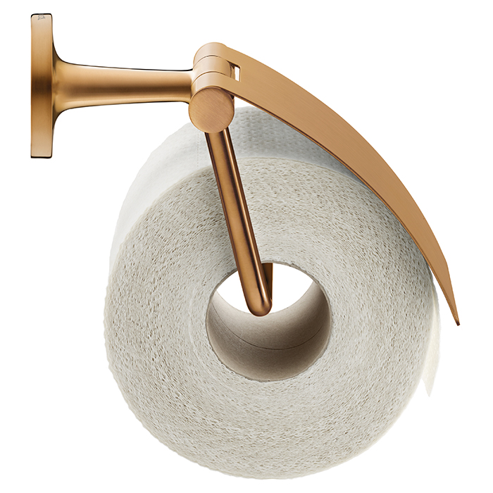 Duravit Starck T Держатель т/б, с крышкой, подвесной, цвет: bronze Brushed