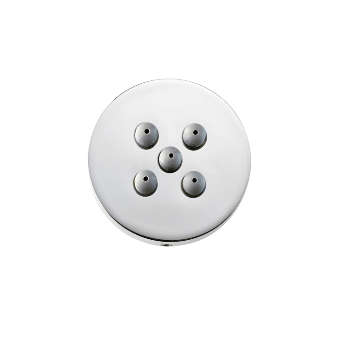 Bossini Liberty Форсунка гидромассажная круглая Ø54мм, цвет: хром