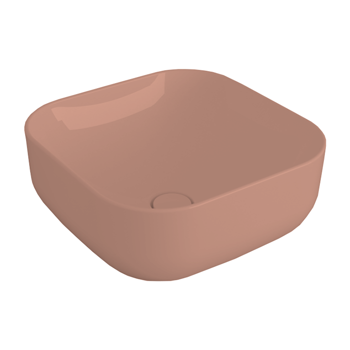 Simas Balloon Раковина накладная, 45x45хh20см., без отв., без перелива, цвет: Caramello