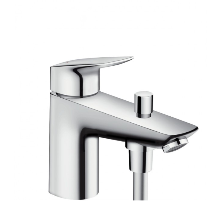 Hansgrohe Logis Смеситель на борт ванны, 1 отв., цвет: хром