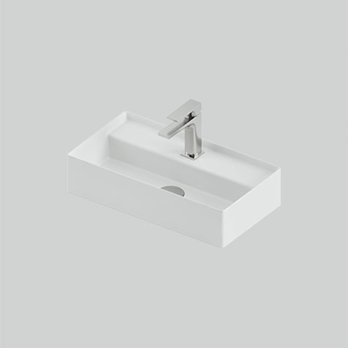 Artceram Scalino Раковина накладная 50х27см, с 1 отв., цвет: белый матовый