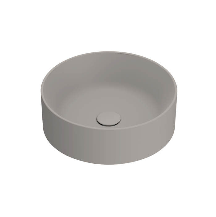 Catalano Zero Раковина 40см, на столешницу, без отв., цвет: Tortora Satinato