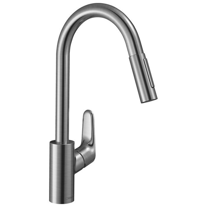 Hansgrohe Focus M41 Смеситель для кухни, 1 отв., цвет: сталь