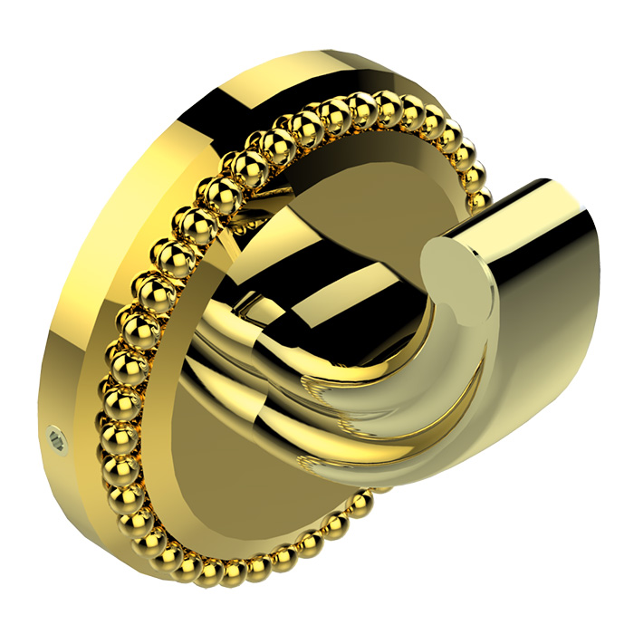 THG Amour De Trianon Крючок для одежды, одинарный, подвесной, цвет: полированное золото