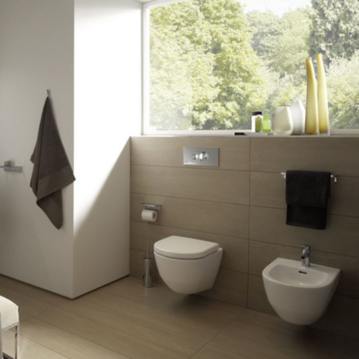 Laufen Pro Биде подвесное 53x36x33,5 см, с 1 отв., c покрытием LCC цвет: белый