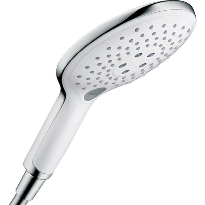 Hansgrohe Raindance Select S150 Р. Ручной душ, 15см., EcoSmart, цвет: хром/белый