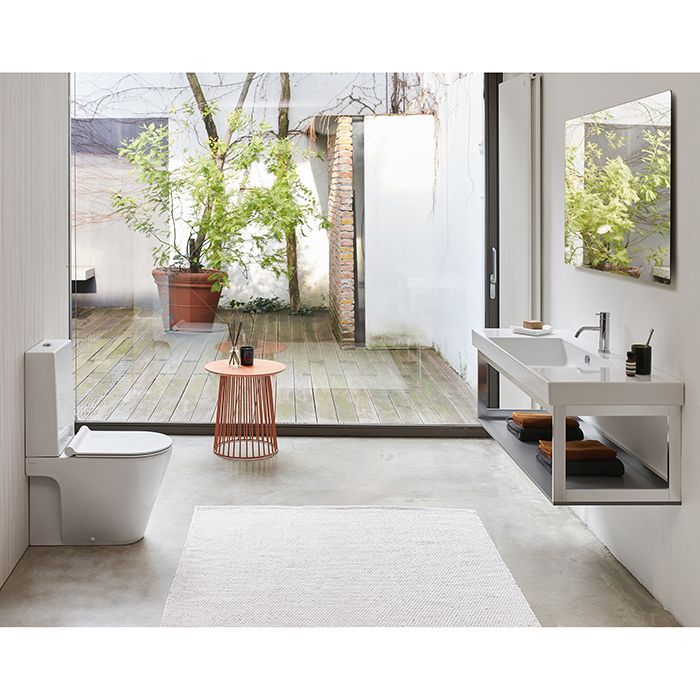 Catalano Zero Раковина 125x50см, с 1 отв., цвет: белый глянцевый