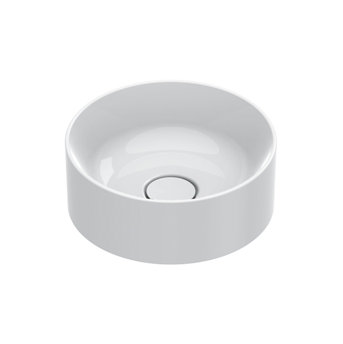 Catalano Zero Раковина 32см накладная, без отв., цвет: белый глянцевый