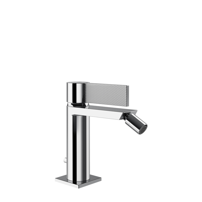 Gessi Inverso Diamantato Смеситель для биде, 1 отв., с донным клапаном, цвет: хром