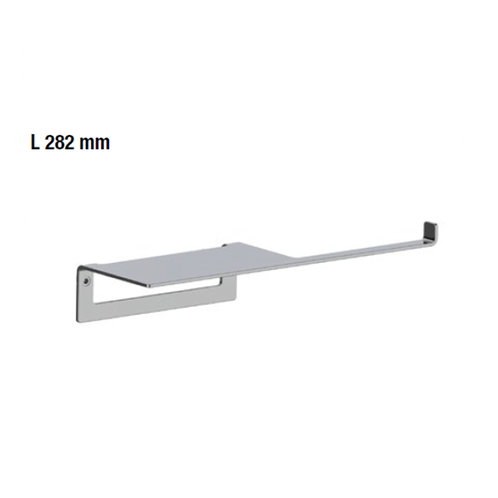 Almar Showers Accessories Бумагодержатель с полочкой,  цвет: хром