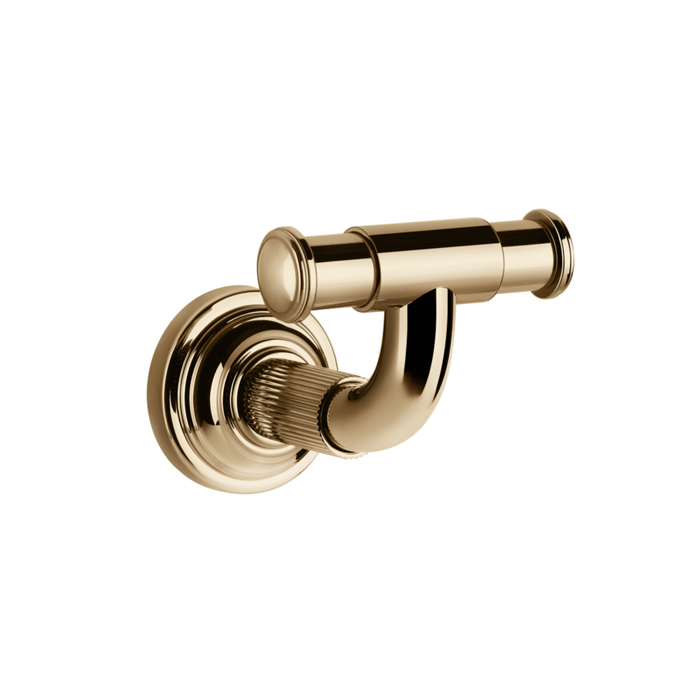 Gessi Venti20 Крючок двойной, цвет: Warm Bronze PVD