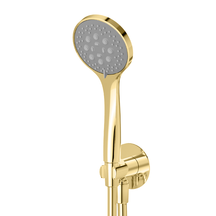 Newform Shower Ручная лейка D 10см., цвет: PVD Br. Gold