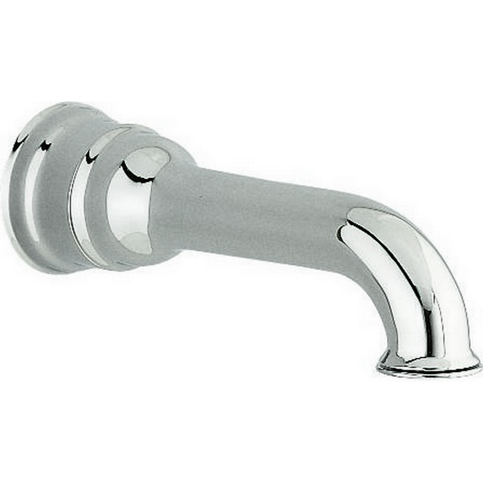 CISAL Излив настенный 220 мм для ванны, цвет: хром