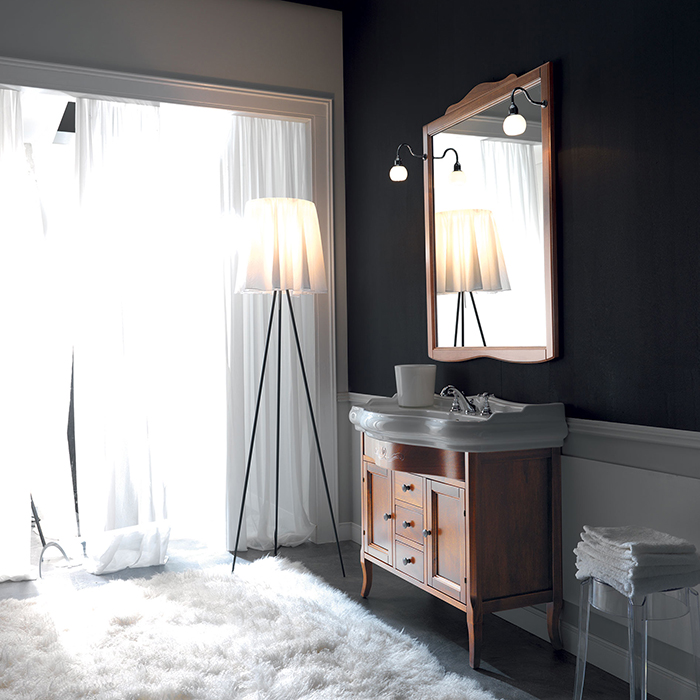 Kerasan Retro Раковина подвесная 100x54.5см, 3 отв., цвет: белый