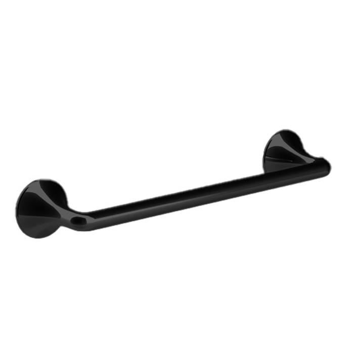 Cisal Vita Полотенцедержатель 30см, цвет: черный матовый