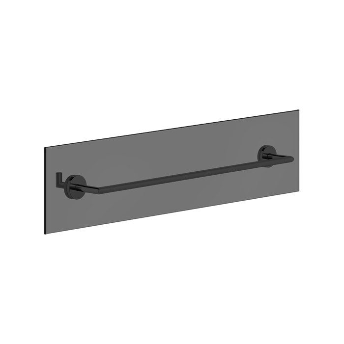 Gessi Tondo Полотенцедержатель для крепления на стекло. 60 см, цвет: Black XL