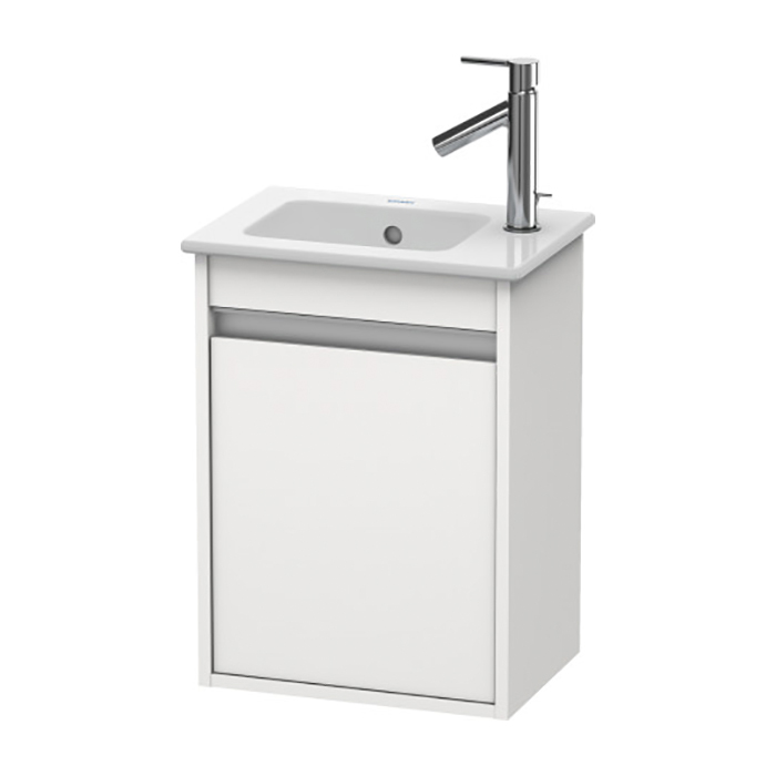 Duravit Ketho Тумба подвесная, 40x28.5х55, с раковиной, с 1 дверка, цвет: белый глянцевый