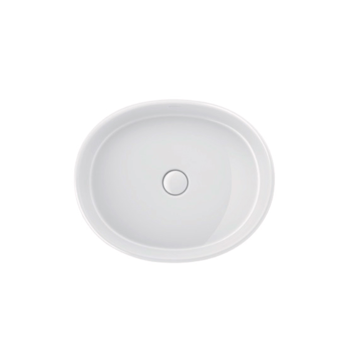 Duravit Balcoon Раковина 55х45см., накладная, без отв., без перелива, DuraShield, цвет: белый матовый