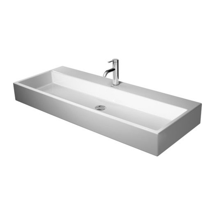 Duravit Vero Air Раковина накладная 120х47см, с 3 отв., без перелива, цвет: белый