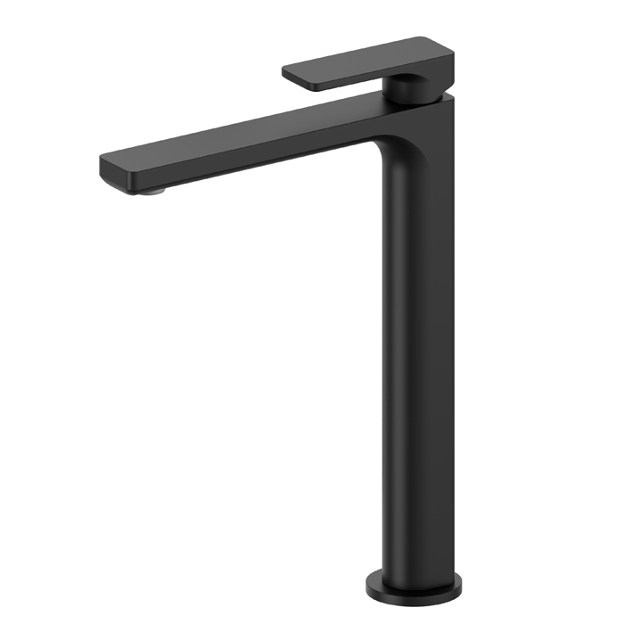 Newform B-Easy Смеситель для раковины, 1 отв., высокий, цвет: черный матовый