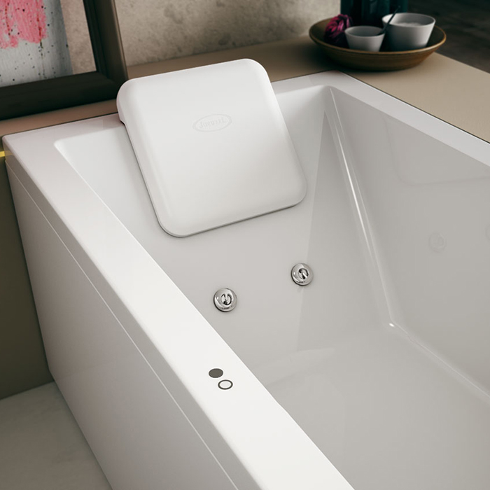 JACUZZI ENERGY Ванна с г/м 180x80x57см, без панели , смеситель, кит (форсунки, водозаборник,слив), SX, цвет белый