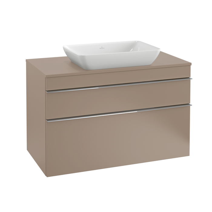 Villeroy&Boch Venticello Раковина накладная 55х36см, без отв., с переливом, CeramicPlus, цвет: альпийский белый
