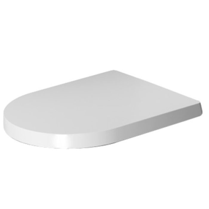 Duravit ME by Starck Сиденье для унитаза, цвет: белый 