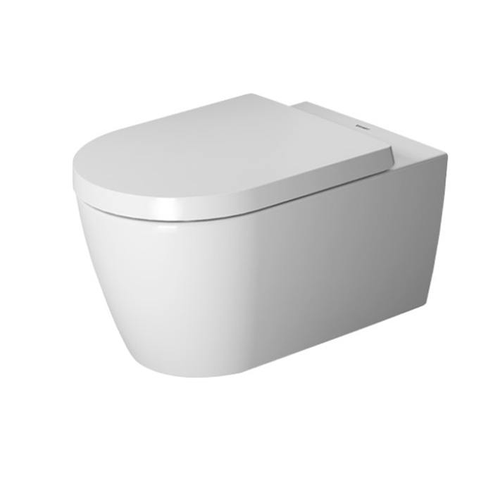 Duravit Me by Starck Унитаз 57х37см., подвесной, Rimless, с креплениями, цвет:белый